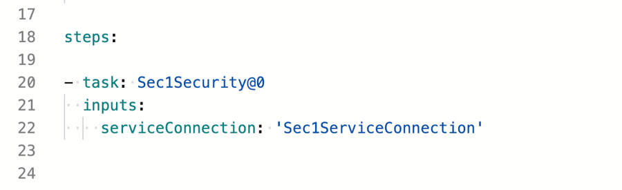 Sec1 Security Build Task